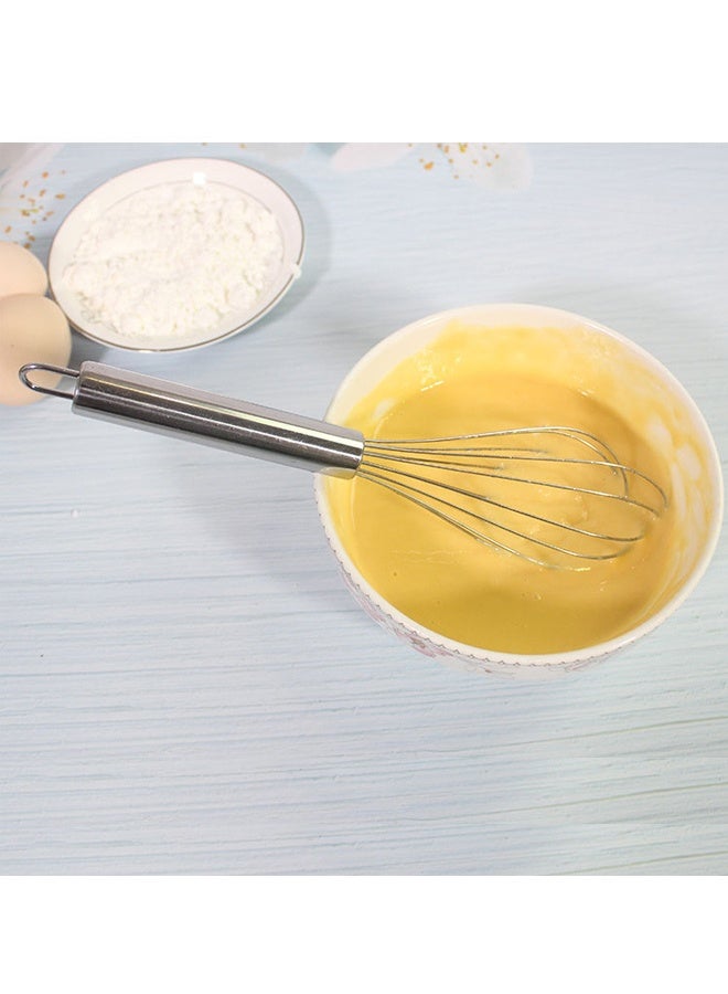 Whisks for Cooking, Stainless Steel Whisk for Blending, Whisking, Beating and Stirring, Enhanced Version Balloon Wire Whisk , 10" - Image 2